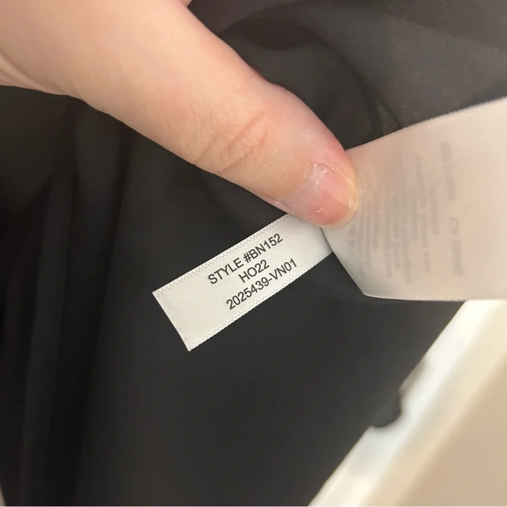 J. Crew Women’s Winter Garden Slip‎ Dress, Black 6